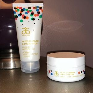 Arbonne Cleansing Body Polish and Body Butter